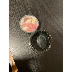 Edna hibel Vintage marble ring or trinket box